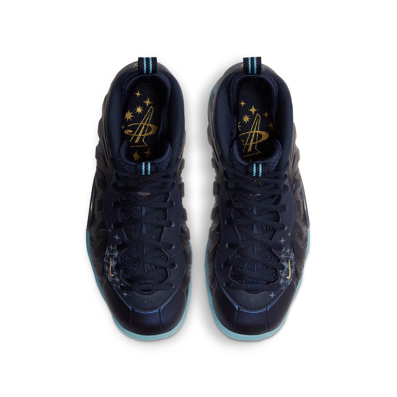 (GS) Nike Little Posite One 'Gold Stars' CZ6547-400