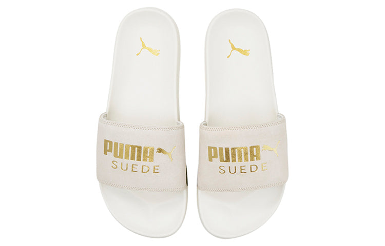 PUMA Lead Cat 2.0 Suede Classic Slide 'Marshmallow' 384872-02
