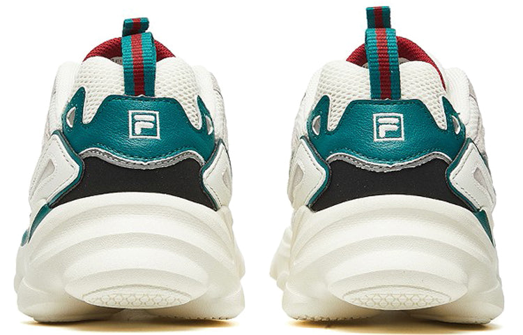 (WMNS) FILA Skipper Captain Sneakers White/Green F12W931129CMA