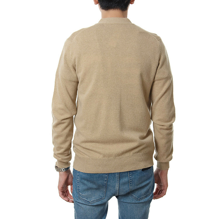 COMME des GARCONS PLAY Cardigan Black Emblem 'Beige' AZ-N024-051-3