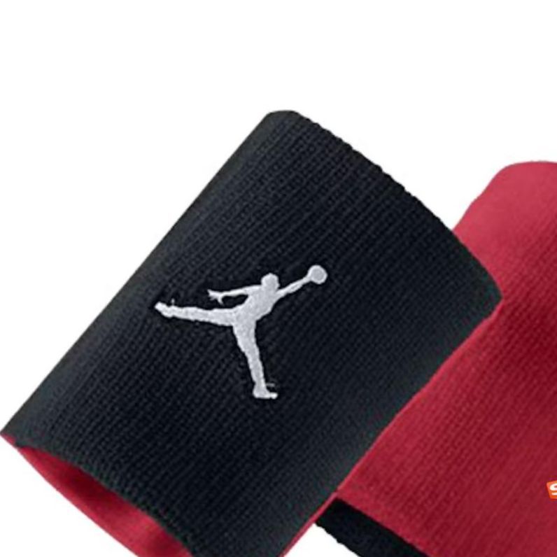 Air Jordan Jumpman Wrist Band 'Black Red' 619352010