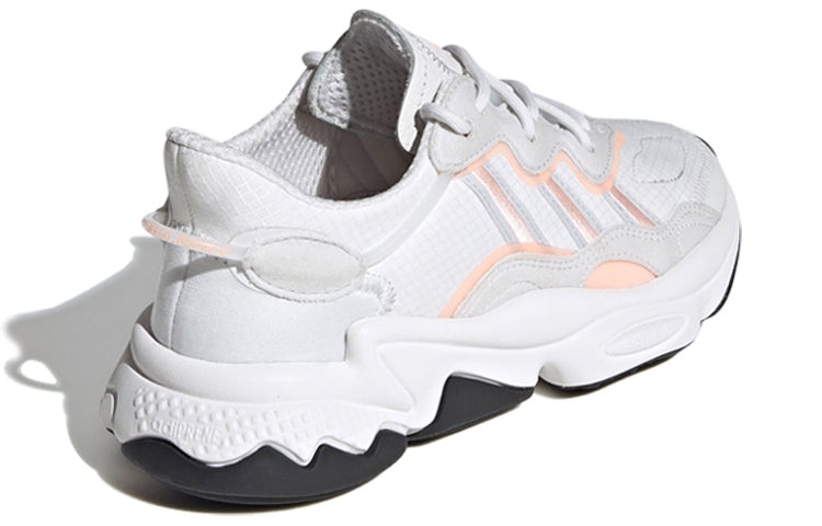 (GS) adidas Originals Ozweego Shoes 'White Gray Orange' FV5827