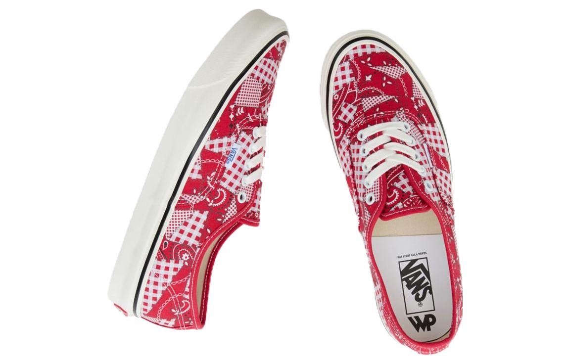 Vans WP x Authentic 44 DX 'Paisley Patchwork - Racing Red' VN0A7Q5CIZQ