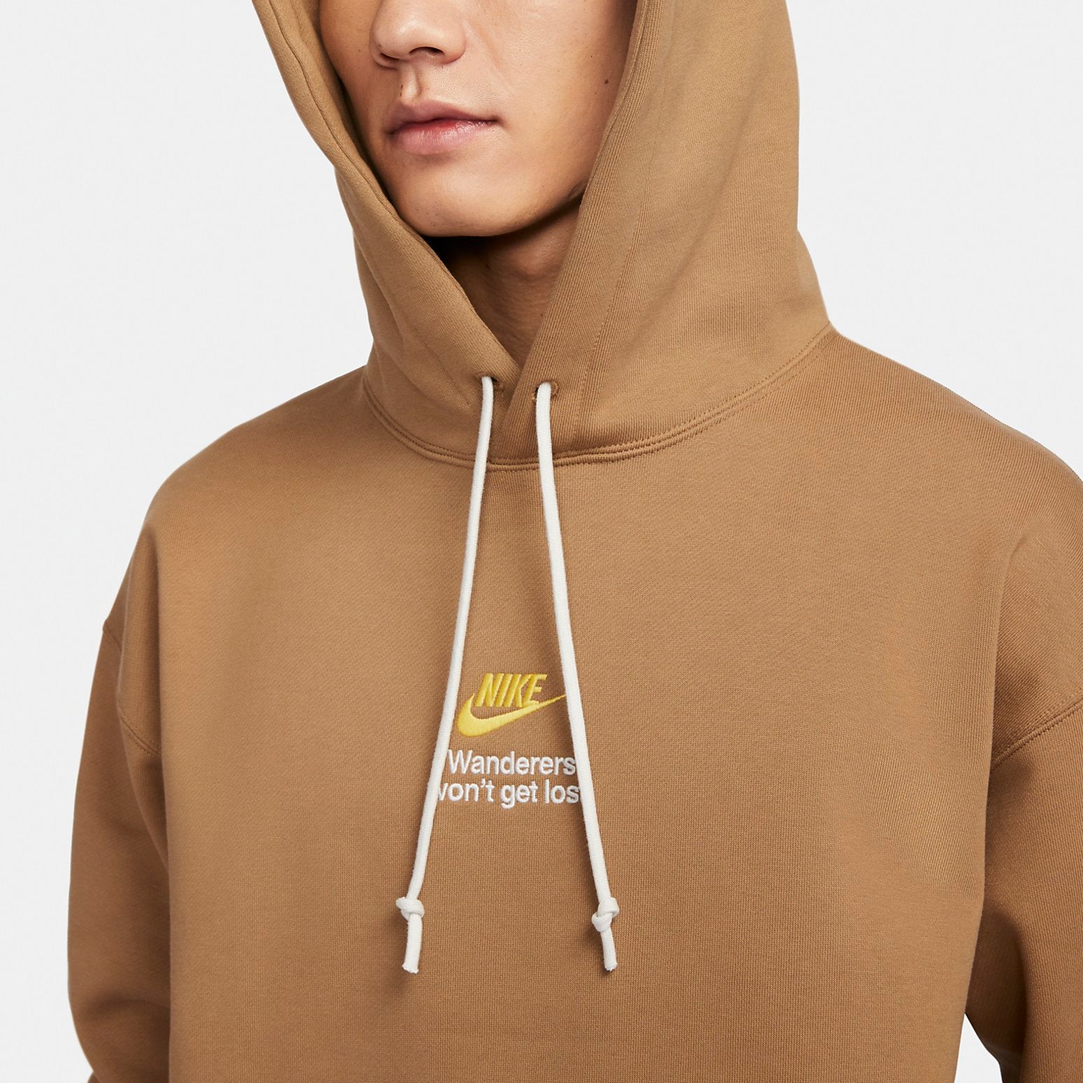 Nike NSW Logo Hoodie 'Khaki' FV4024-288