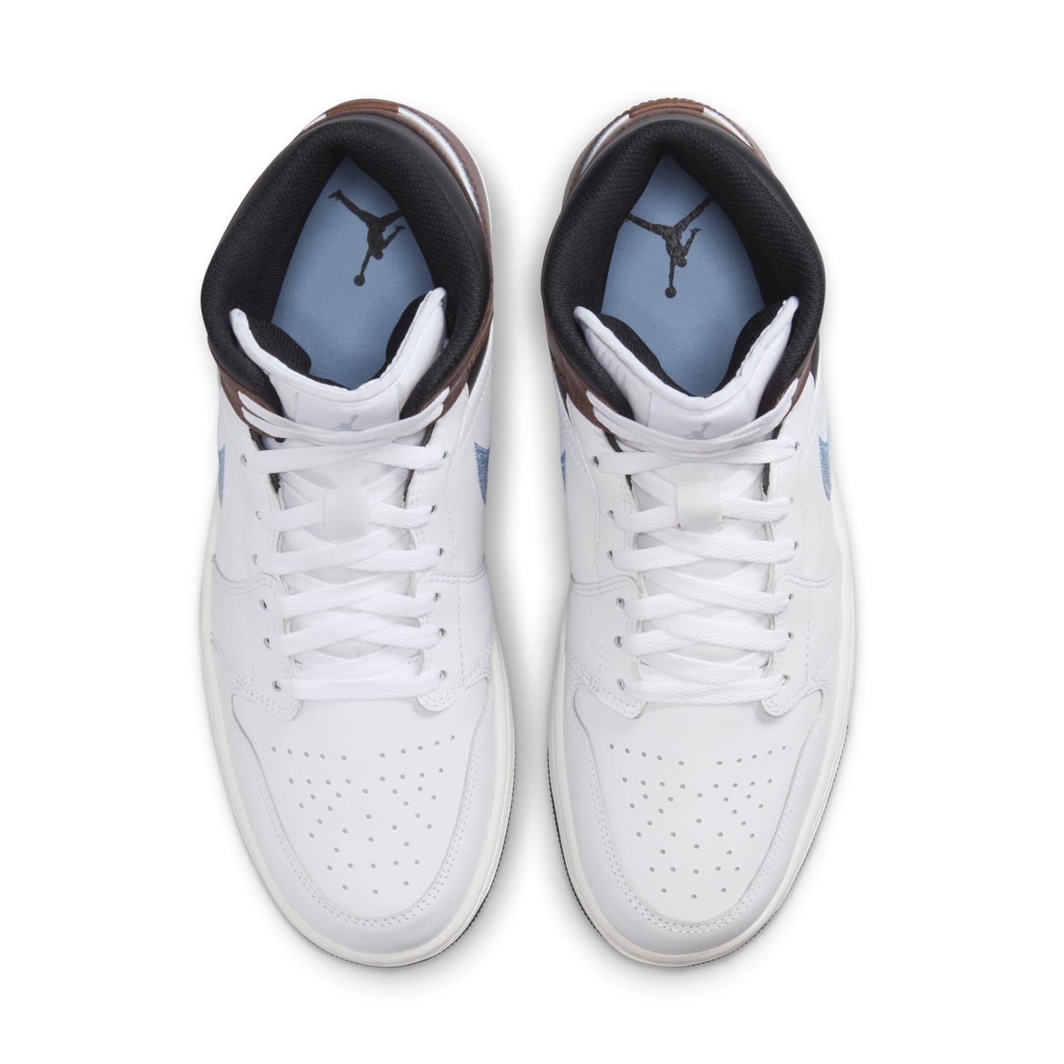 Air Jordan 1 Mid SE 'Brown Blue Grey' FQ7831-142