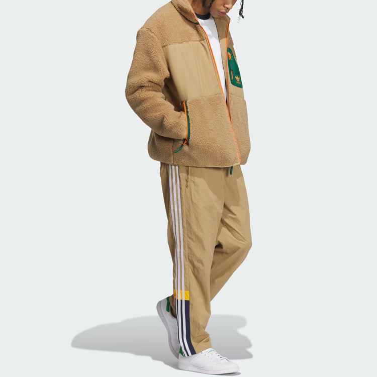 adidas Originals Sherpa Jackets 'Brown' IN0994