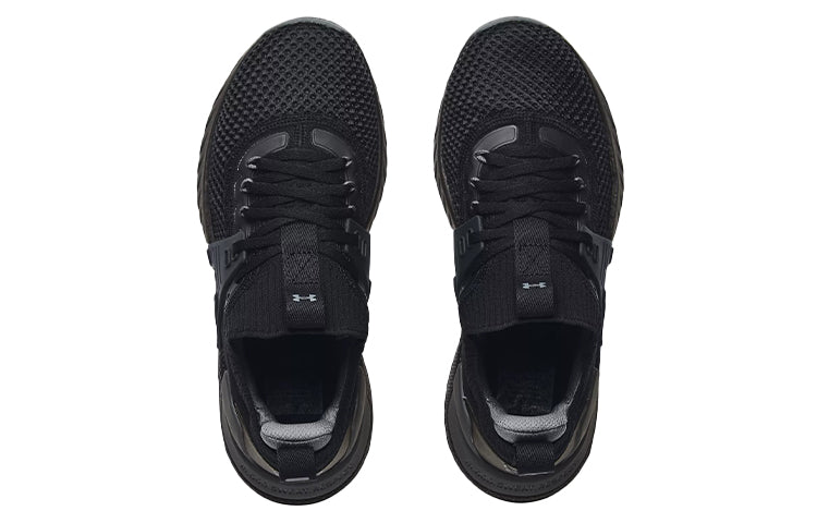 (WMNS) Under Armour Project Rock 4 'Black Pitch Grey' 3023696-002