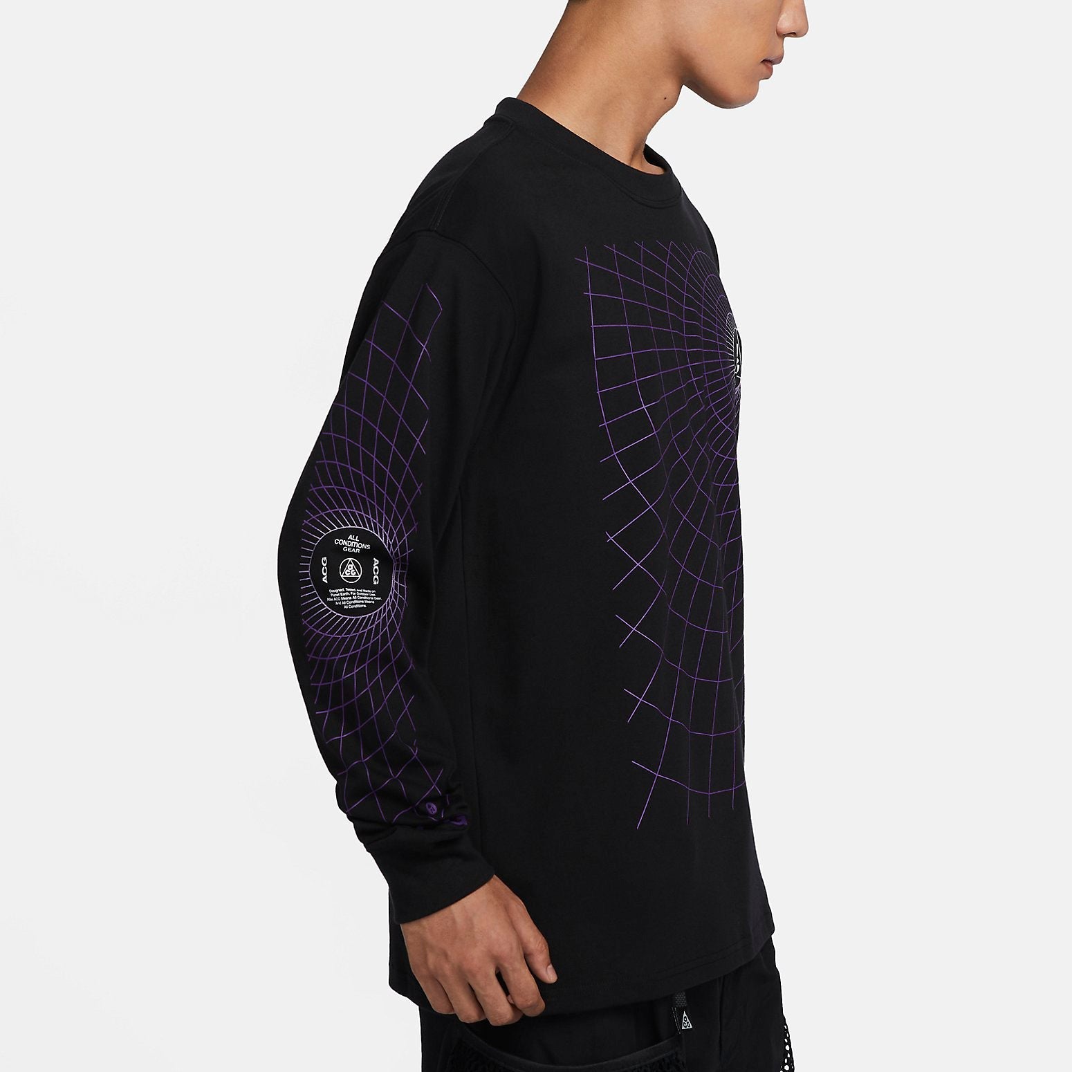 Nike ACG "Manhole" Long Sleeve T-Shirt 'Black' FJ1134-010