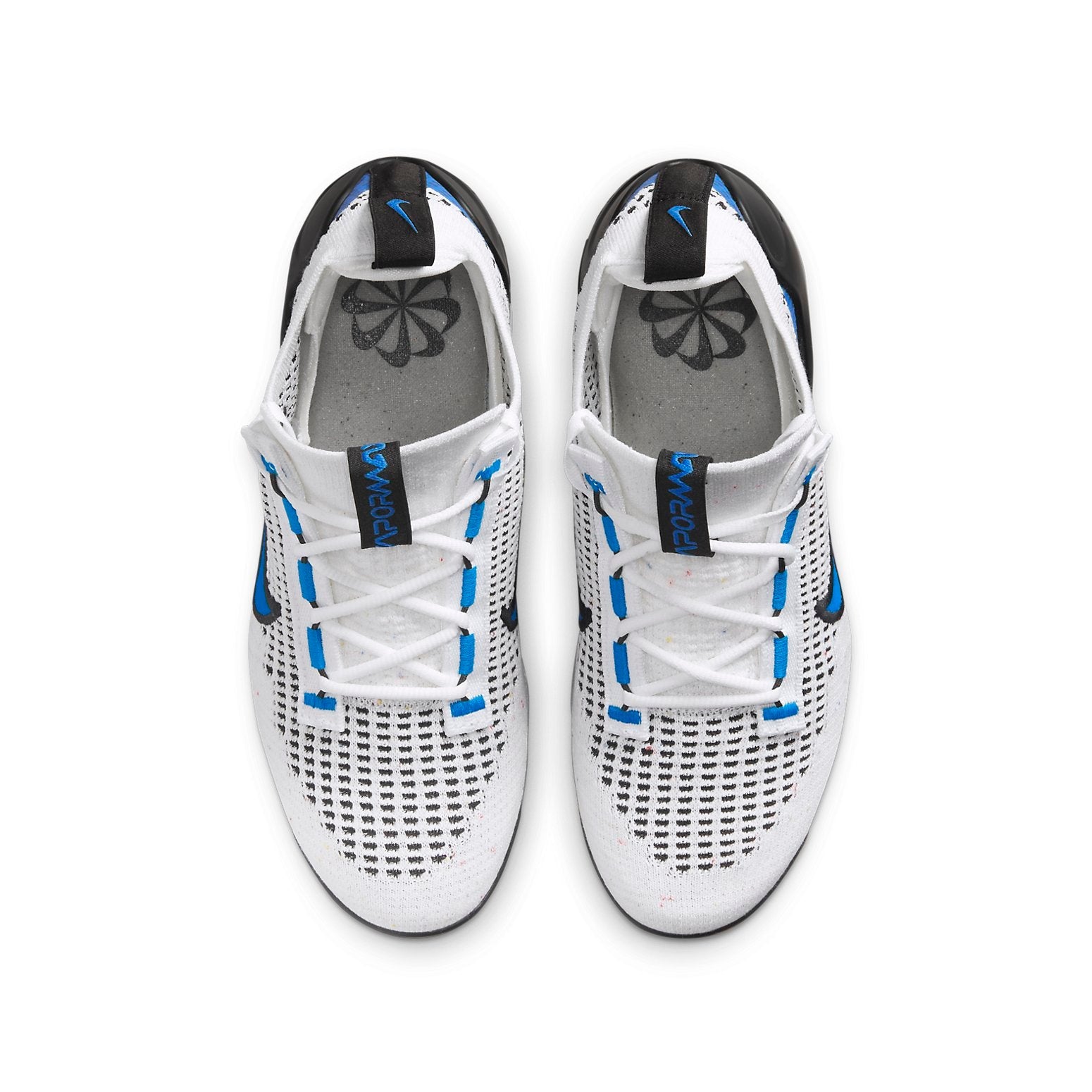 (GS) Nike Air VaporMax 2021 Flyknit 'White Photo Blue' DB1550-101