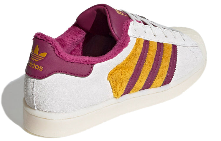 (WMNS) adidas Superstar 'White Power Berry Gold' FZ3638