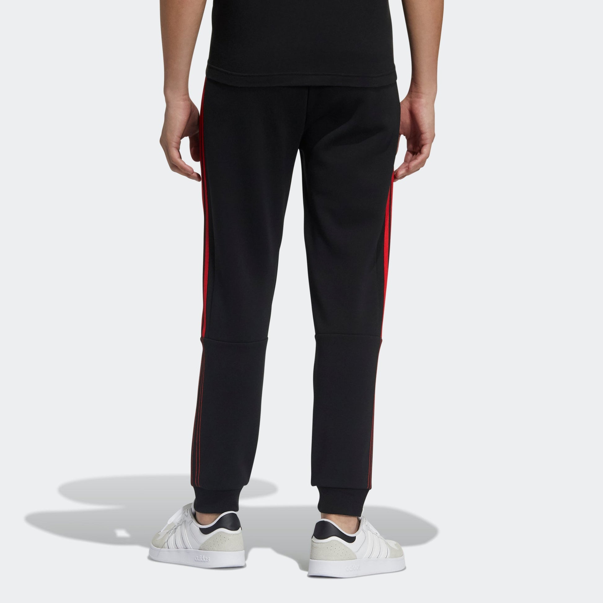 adidas neo Side Stripe Bundle Feet Sports Pants Black GP5747