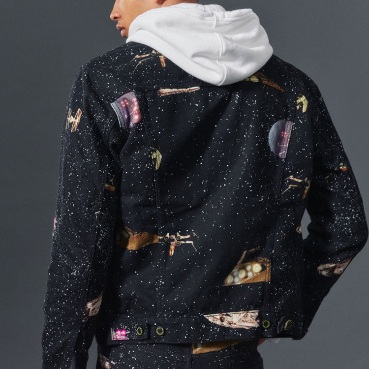 Levis Unisex Star War Denim Jacket Black 72334-0448