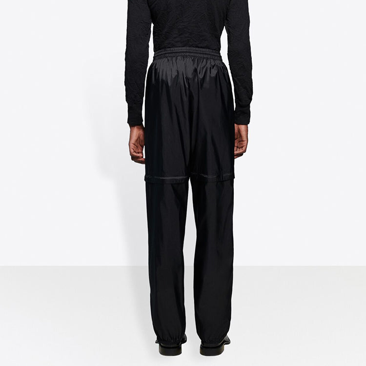 Balenciaga Zip-Up Nylon Track Pant 'Black' 621435TIO541000