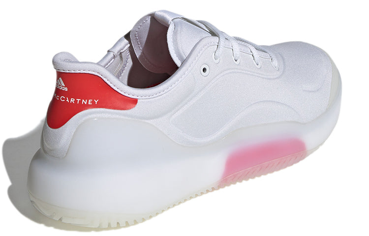 (WMNS) adidas Court Boost x Stella McCartney 'White Active Red' EE4017