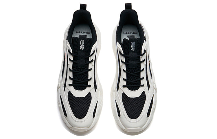 ANTA Fashion Series Sneakers 'Black White' 112228051-2