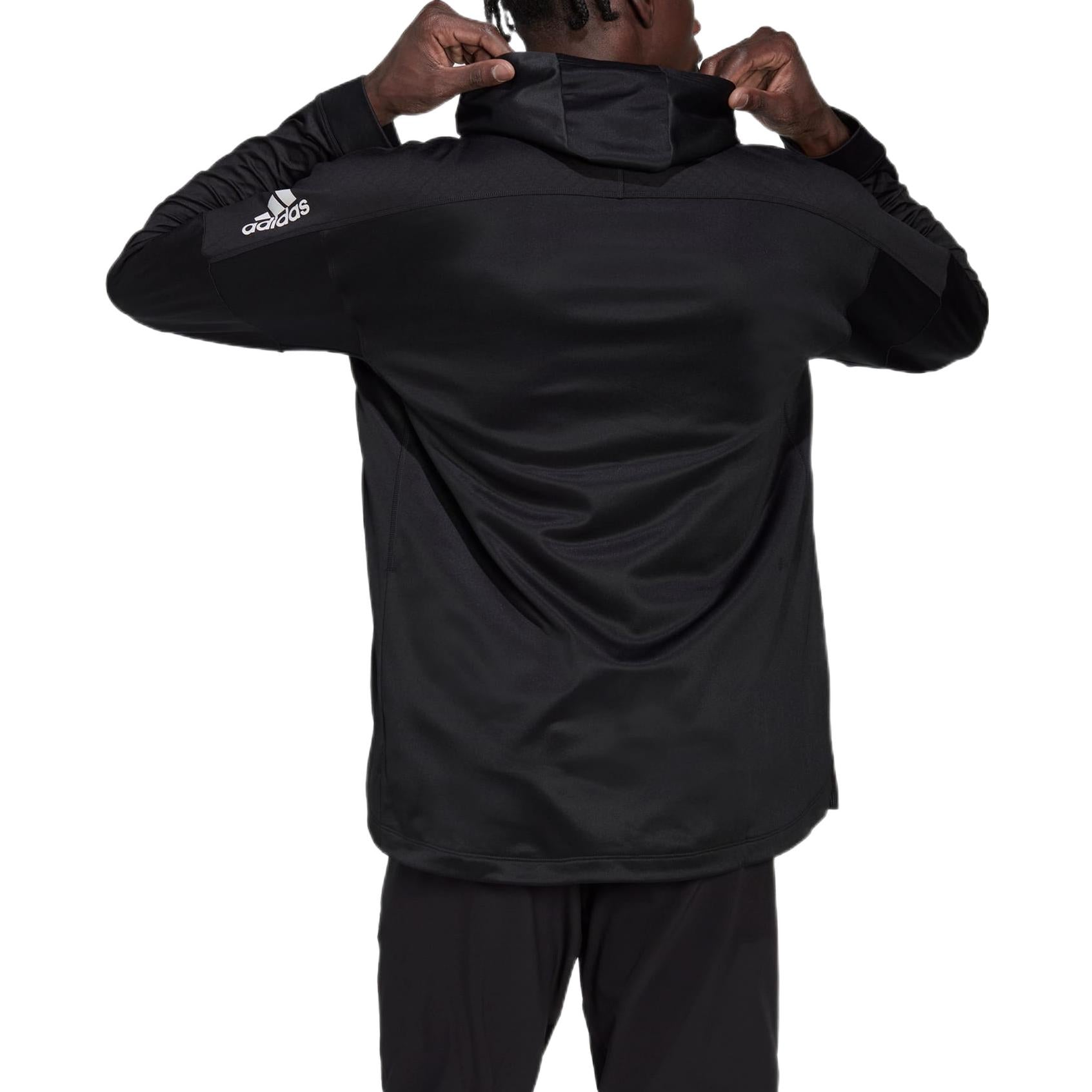 adidas Workout Warm Full-Zip Hoodie 'Black' HD3518