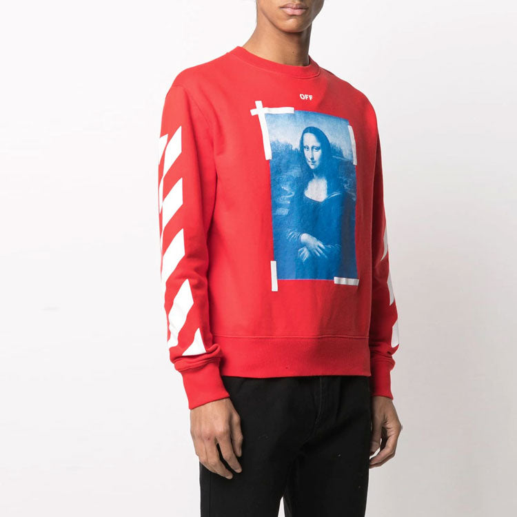 Men's Off-White SS21 Pattern Printing Red OMBA025R21FLE0032501
