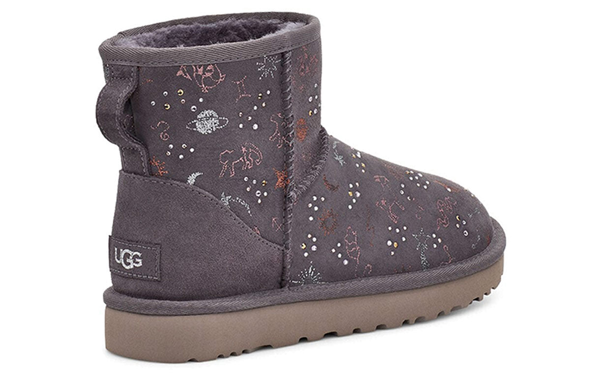 (WMNS) UGG Classic Zodiac Mini Snow Boots Purple 1112516-NHT