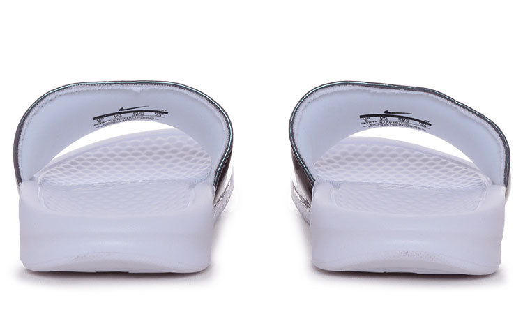 (WMNS) Nike Benassi JDI Print 'Purple White' 618919-107