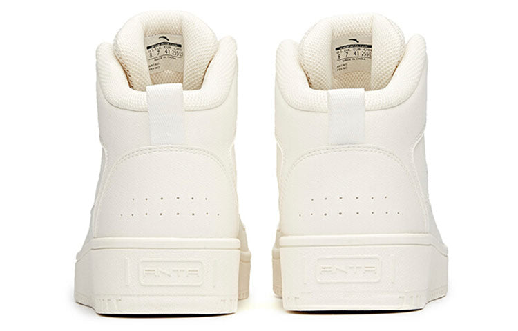ANTA Skateboarding Series Sneakers High 'Ivory' 912038010-10