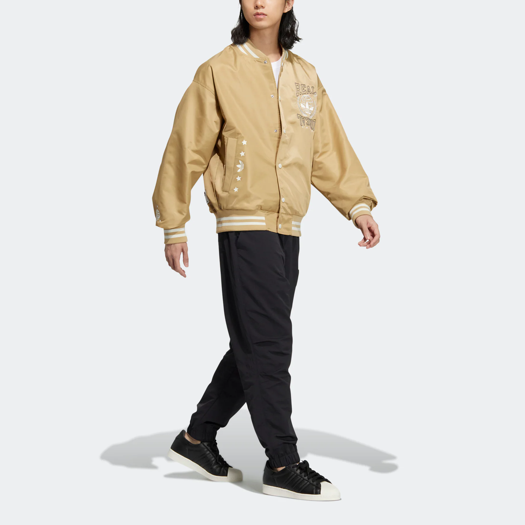 adidas MC Woven Bomber Jackets 'Tan' HY1358