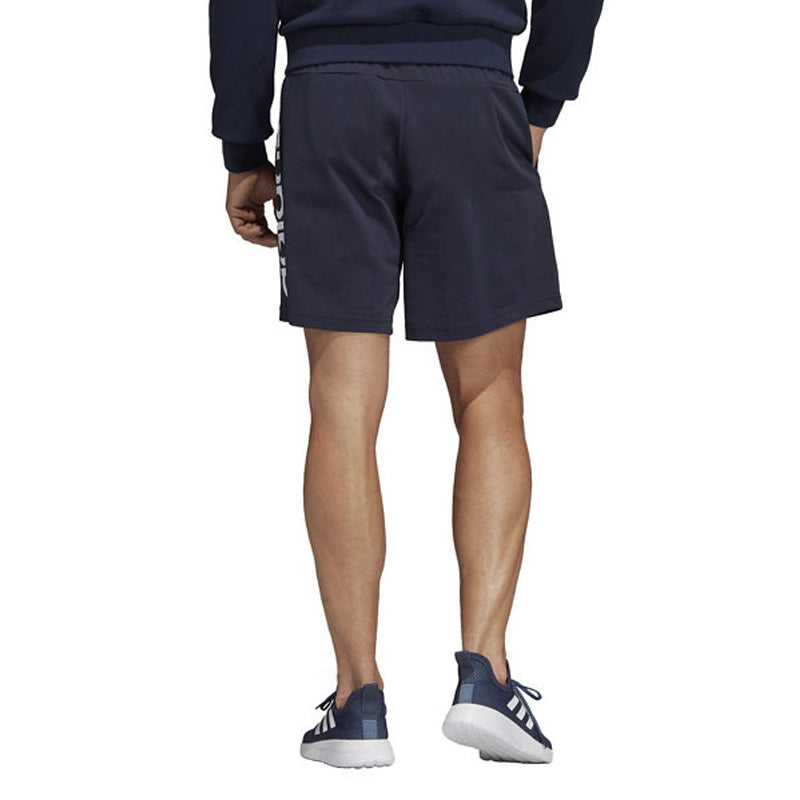 adidas E Lin Shrt Ft Logo Training Sports Shorts Blue DU0417