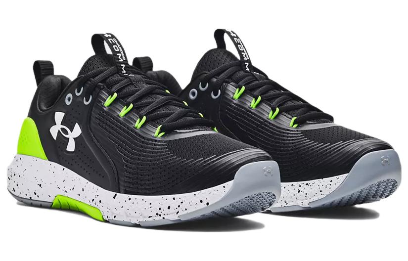 Under Armour Charged Commit TR 3 'Black Lime Surge' 3023703-006