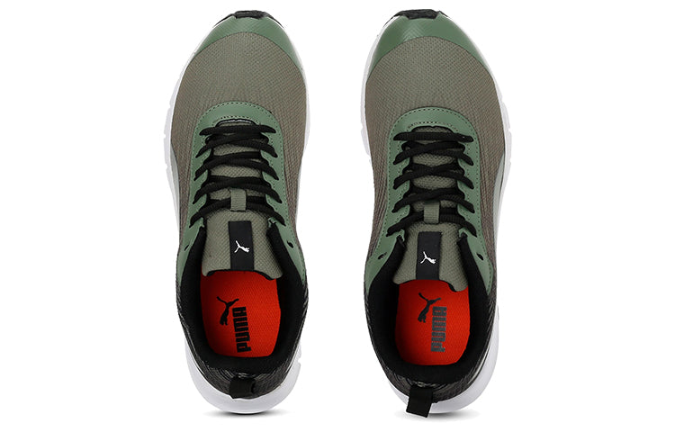 PUMA Brisk Fr Idp Low Green/White 371434-01