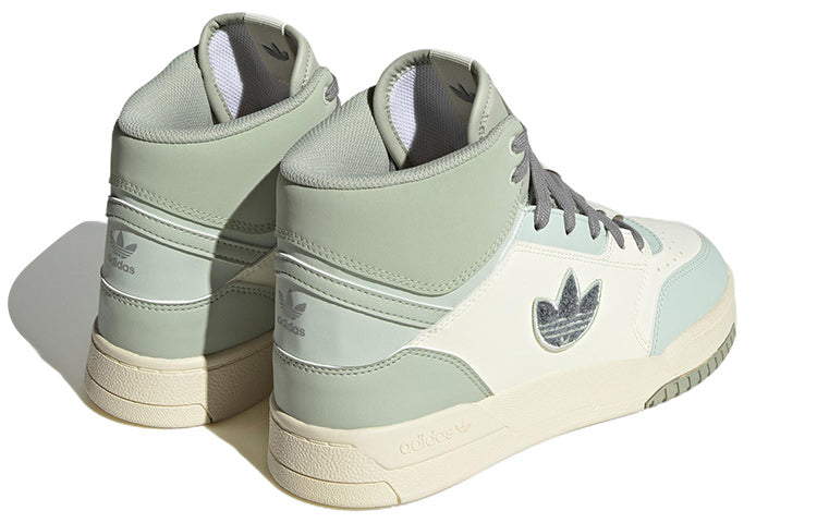 (WMNS) adidas originals Drop Step XL 'White Light Green Dark Green' HQ6948