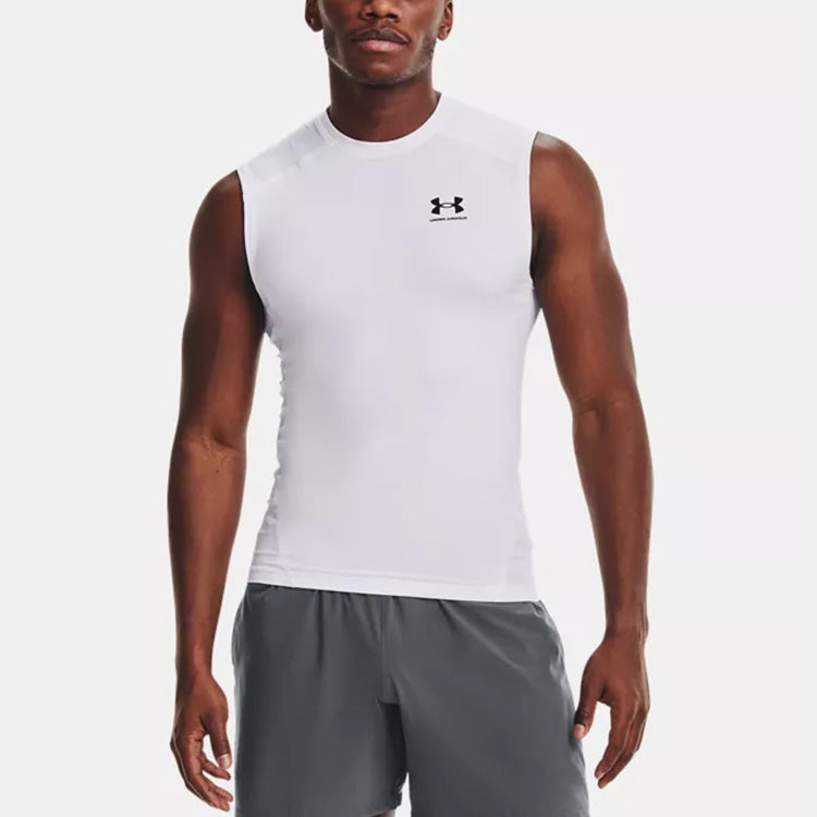Under Armour HeatGear Sleeveless Shirt 'White' 1361522-100