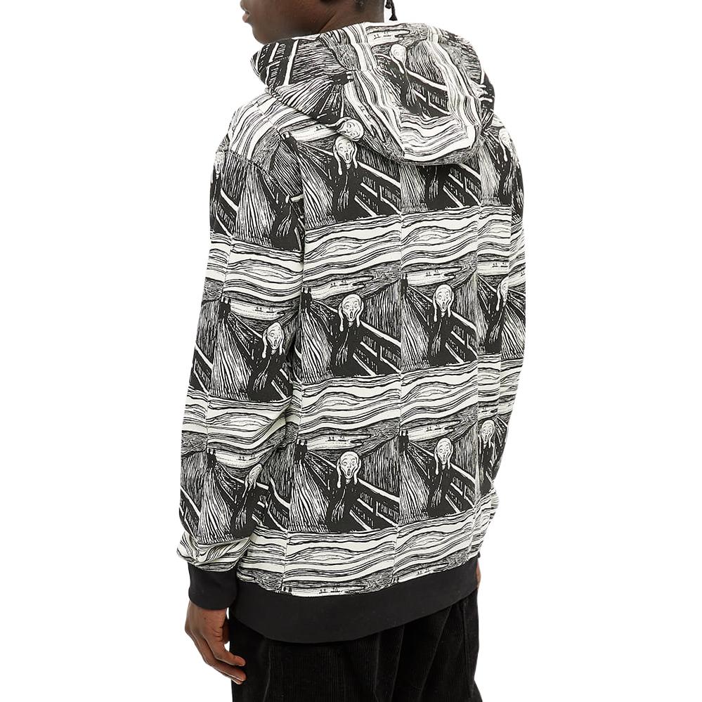 Men's Vans x moma Crossover Printing Fleece Black VN0A4RQC1UB