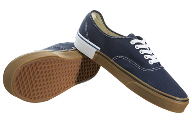 Vans Authentic Casual Skateboarding Shoes Unisex Blue VN0A38EMUKB