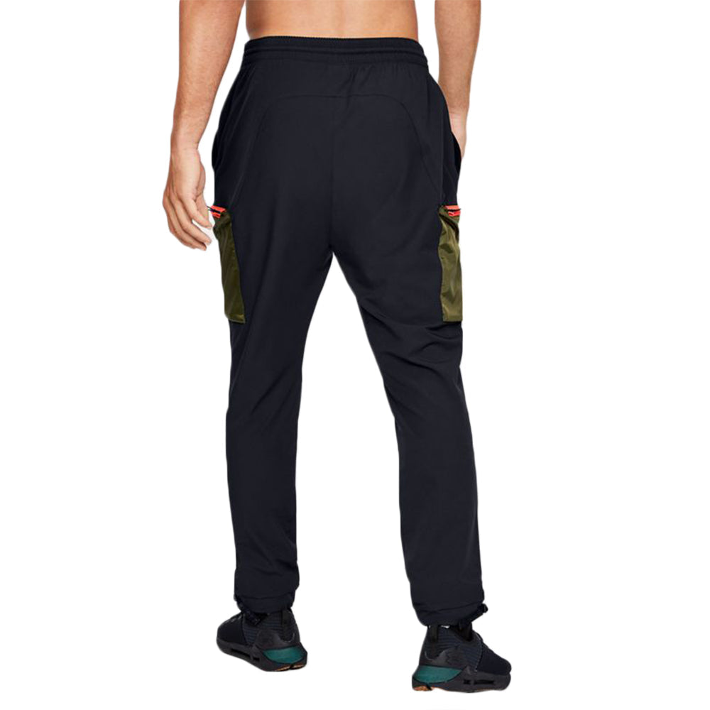Under Armour Unstoppable Camo Cargo Sweatpants 'Black' 1345541-001