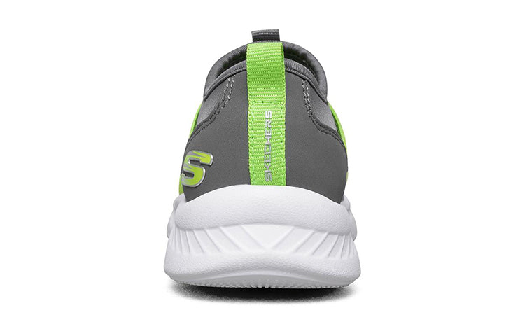 (GS) Skechers Comfy Flex 2.0 'Dark Grey Yellow' 660064L-GYLM