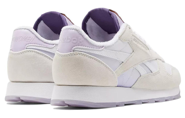 (WMNS) Reebok MadWoman x Classic Leather 'White Purple Oasis' GW3828