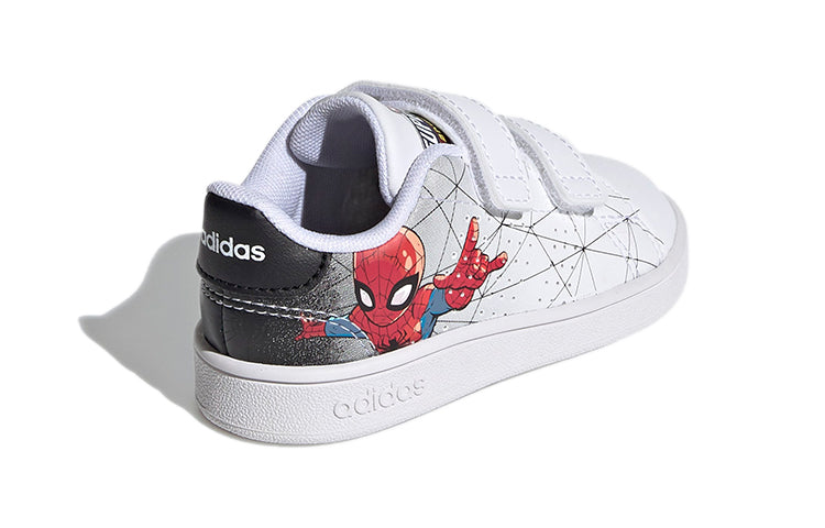 (TD) adidas Advantage 'Spiderman White Black' FY9253