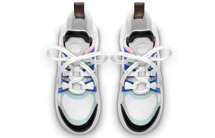 (WMNS) LOUIS VUITTON LV ARCHLIGHT Sports Shoes Blue/White/Pink 1A65SM