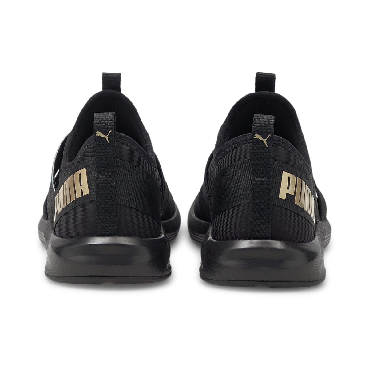 (WMNS) PUMA Prowl Animal Slip-On 'Black Gold' 194408-01