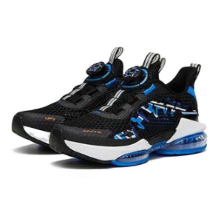 (GS) ANTA Running Series Sneakers 'Black Blue' A312325588H-3