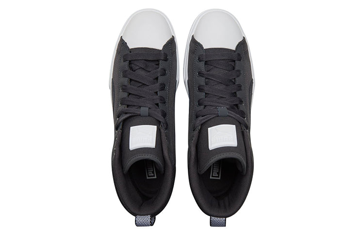 (WMNS) PUMA Mayze Mid Safari Casual Skateboarding Shoes Black 383688-02