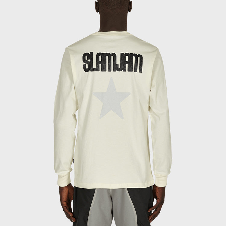 Converse x Slam Jam Cooperation Funds Printing Swea White 10022285-A01