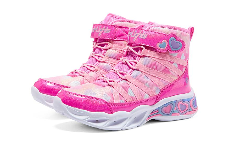 (GS) Skechers Sweetheart Lights 'Pink' 302667L-PKMT