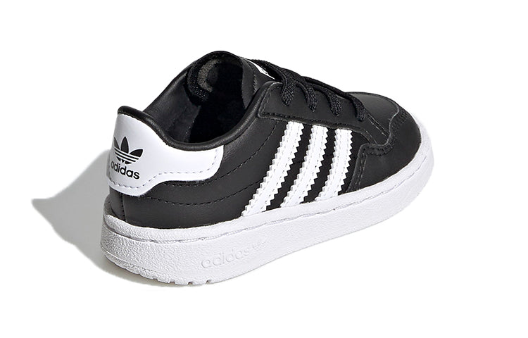 (TD) adidas originals Team Court 'Black White' EG9092