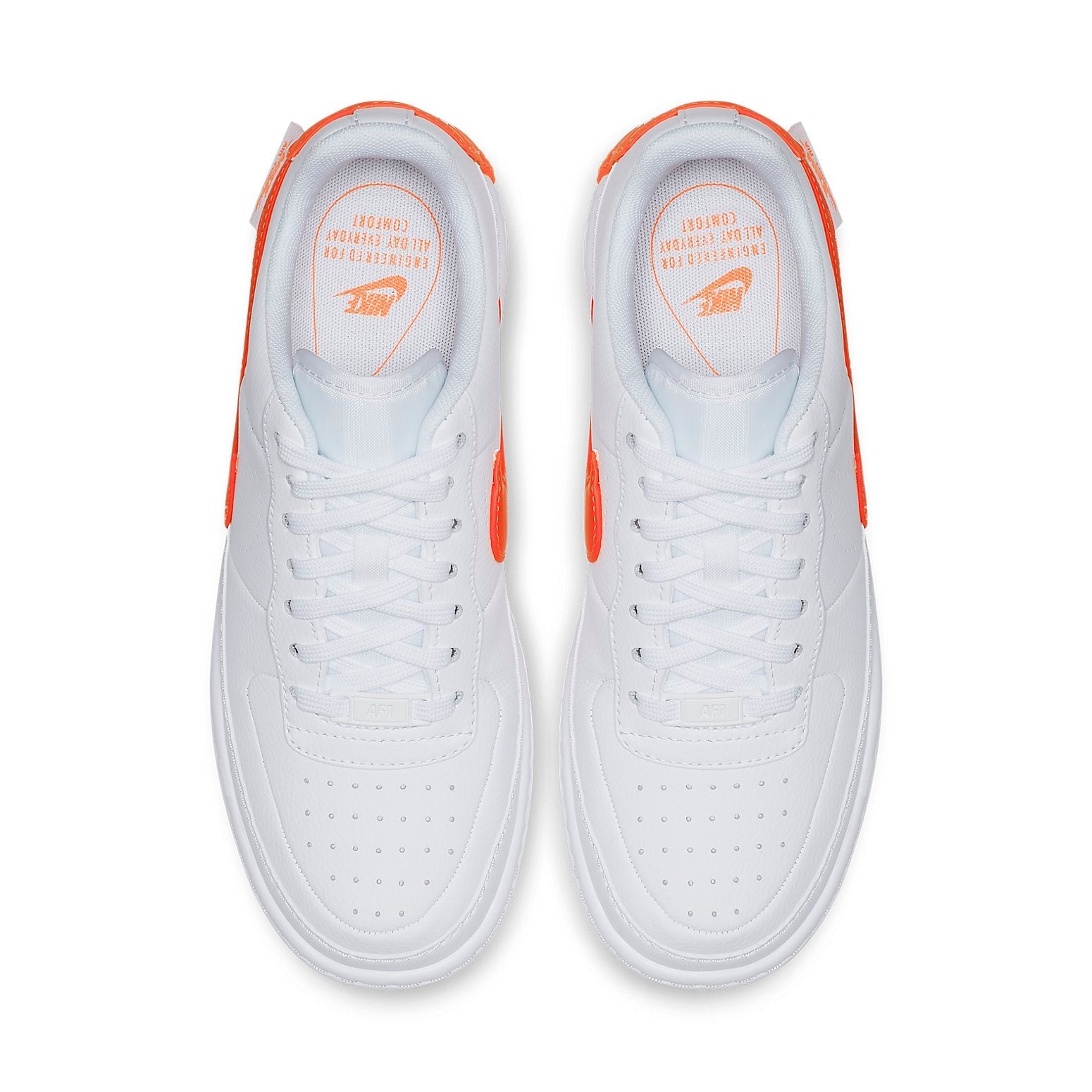 (WMNS) Nike Air Force 1 Low Jester XX 'White Orange' CN0139-100