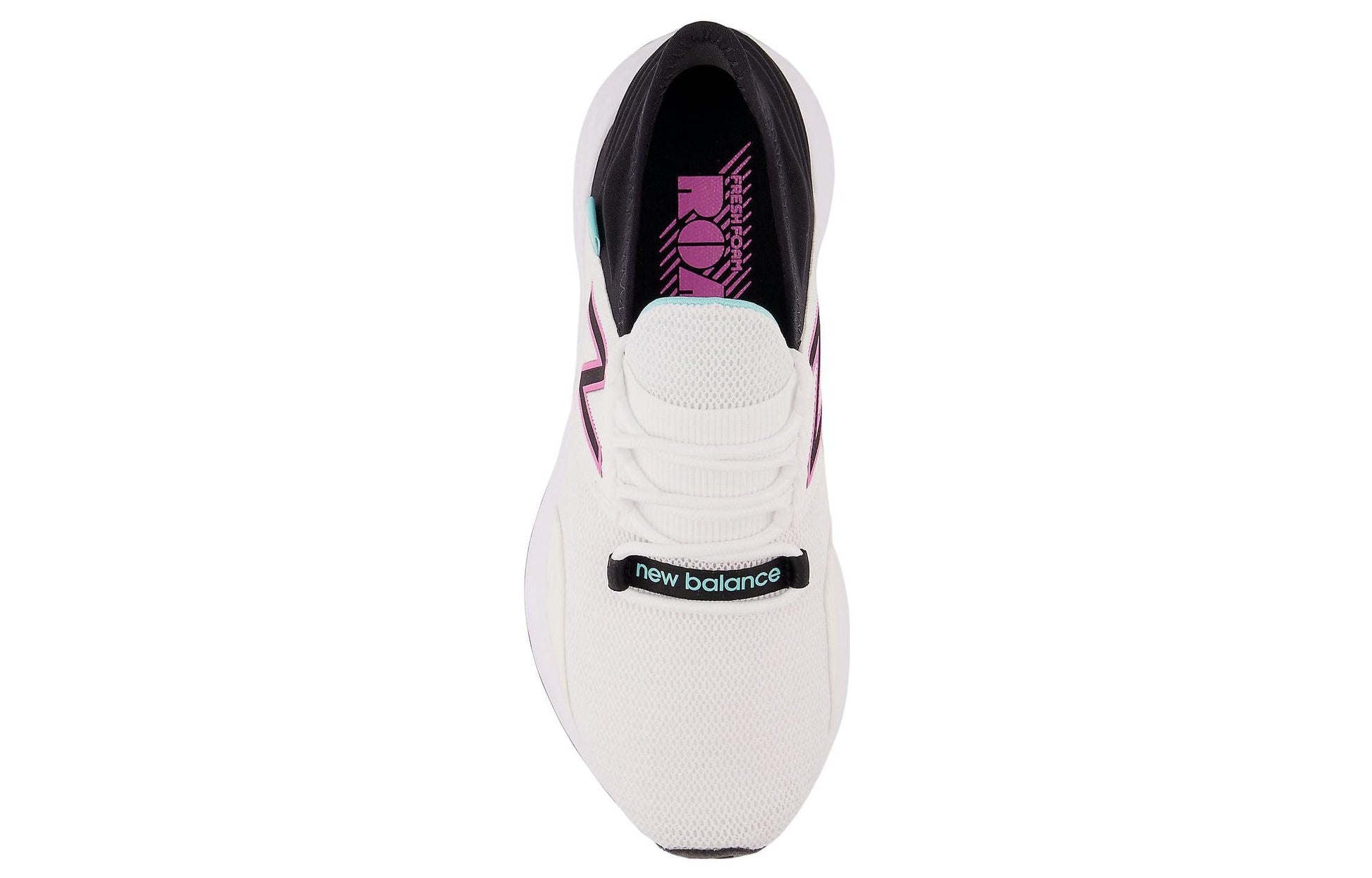 (WMNS) New Balance Fresh Foam Roav 'White Black Surf' WROAVWB