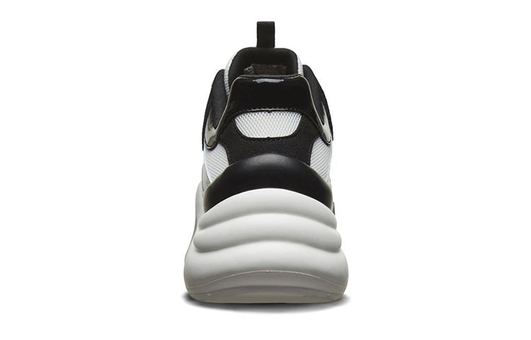 (WMNS) Skechers Solei St Low-Top Daddy Shoes White/Black 74190-WBK
