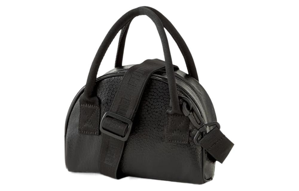 (WMNS) PUMA Core Up Mini Grip Bag 'Black Gold' 078308-01