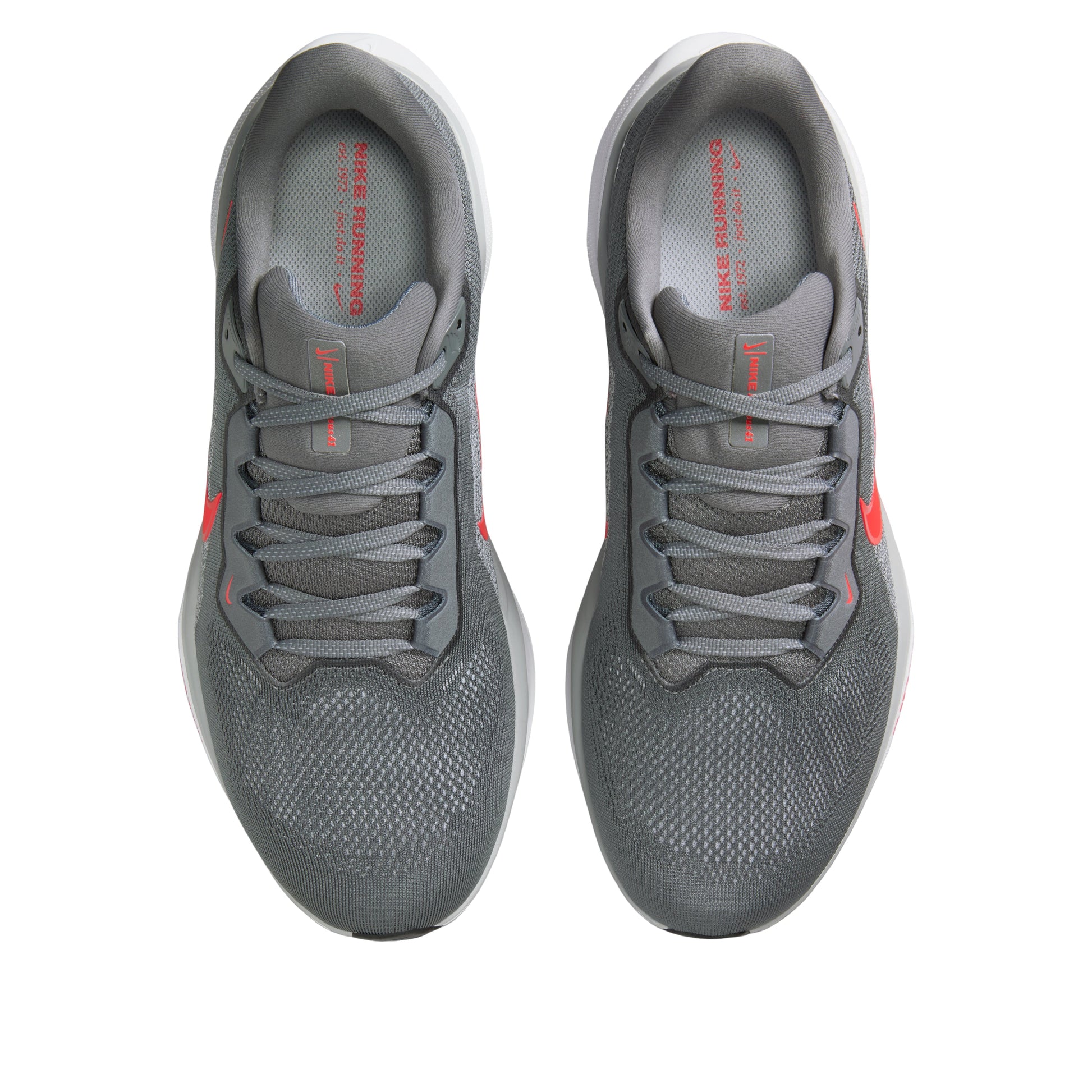 Nike Air Zoom Pegasus 41 Extra Wide 'Cool Grey Bright Crimson' FN4932-006