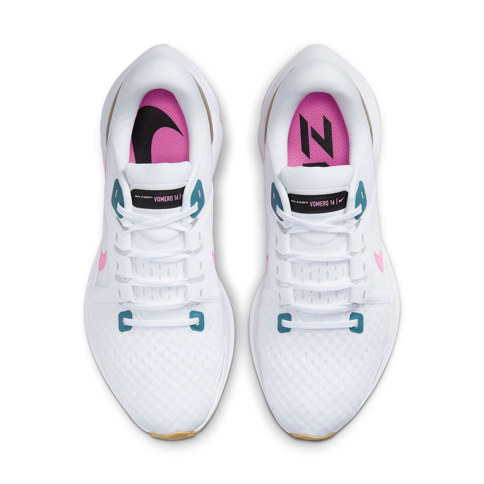 (WMNS) Nike Air Zoom Vomero 16 'White Pink Aqua' DA7698-104