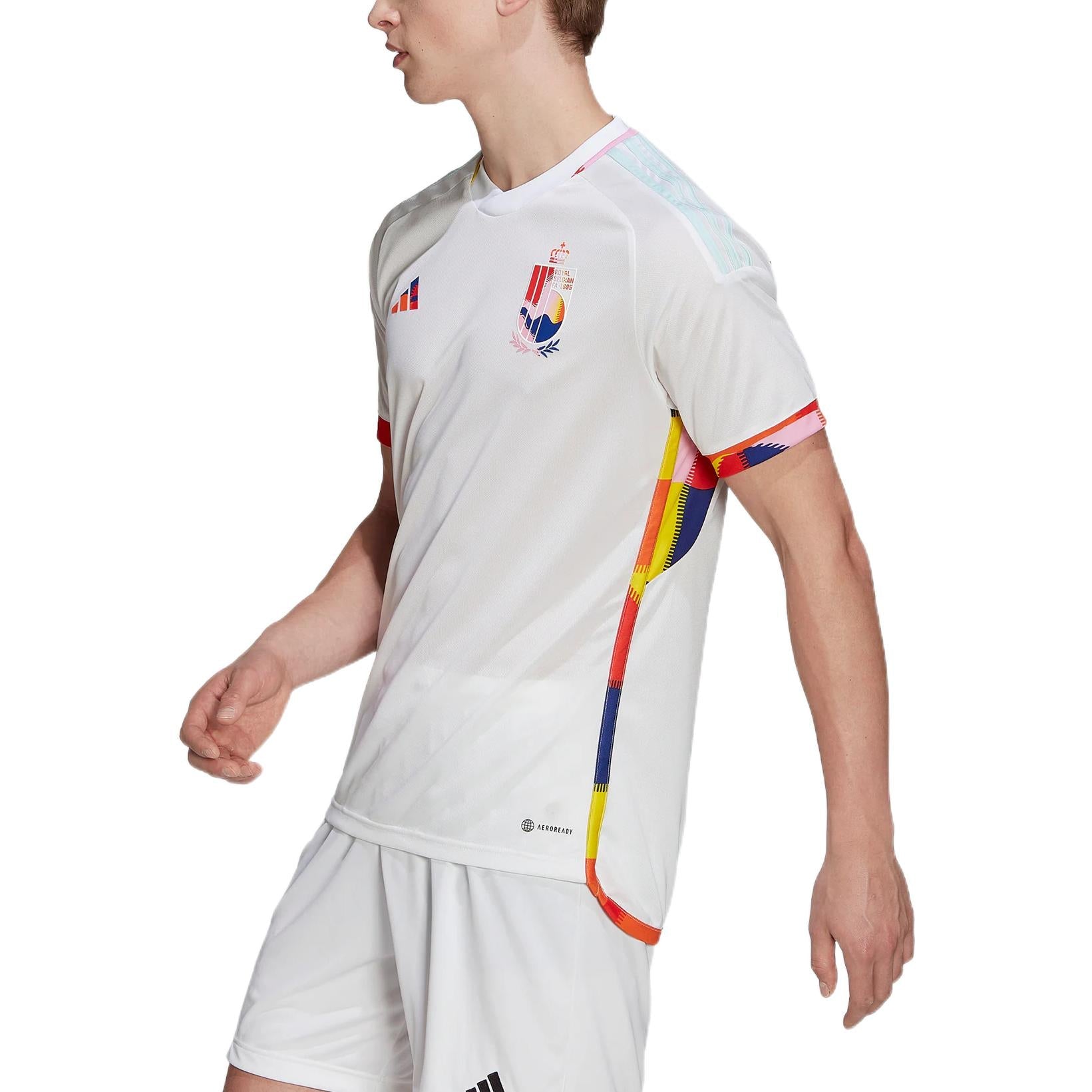adidas Belgium 2022-2023 World Cup Away Jersey HK5034